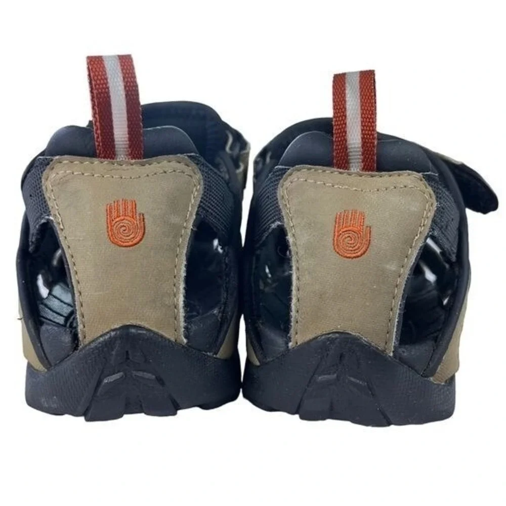 Teva Closed Toe Hiking Sandals Leather Trail Outdoor Sport Y2K Minimalist Mens 8